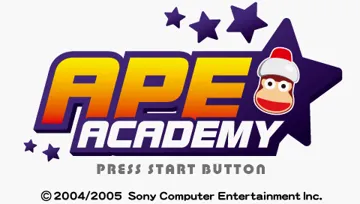 Ape Academy (EU) screen shot title